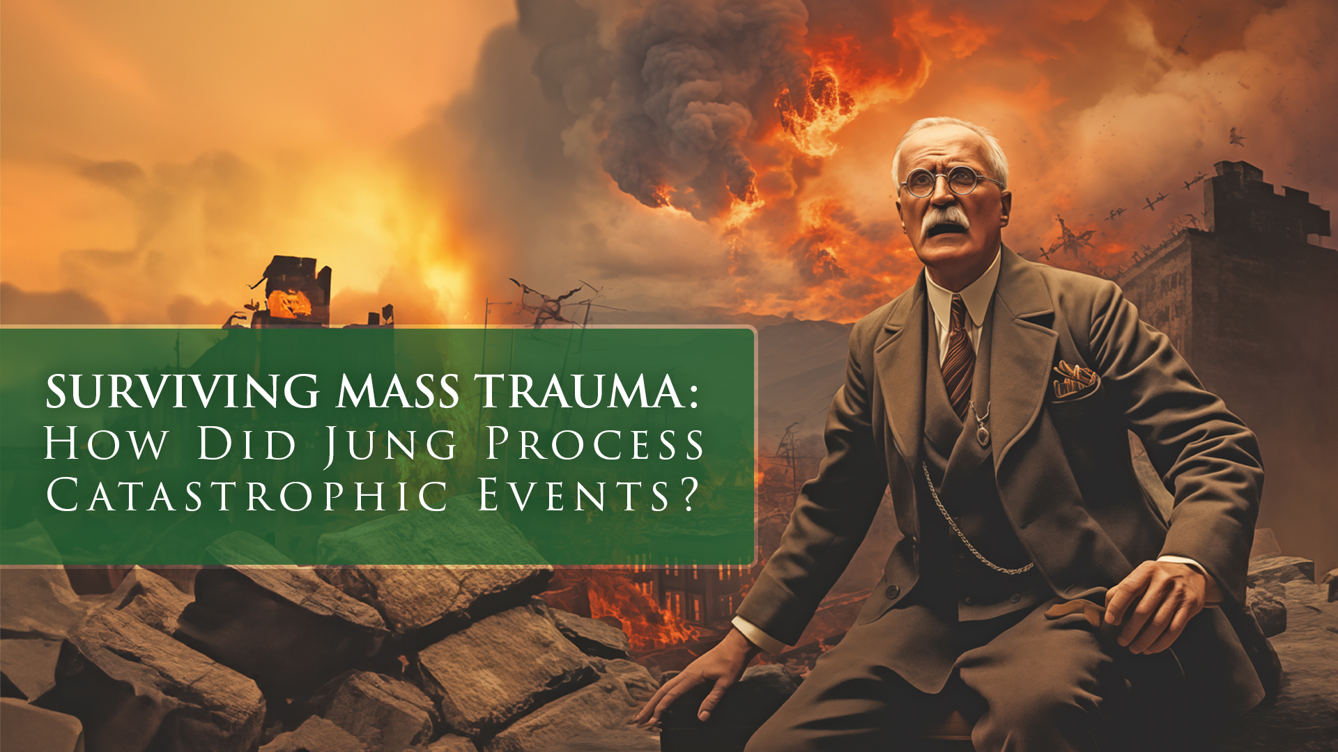 Carl Jung grapples with the trauma of WWII all around him.